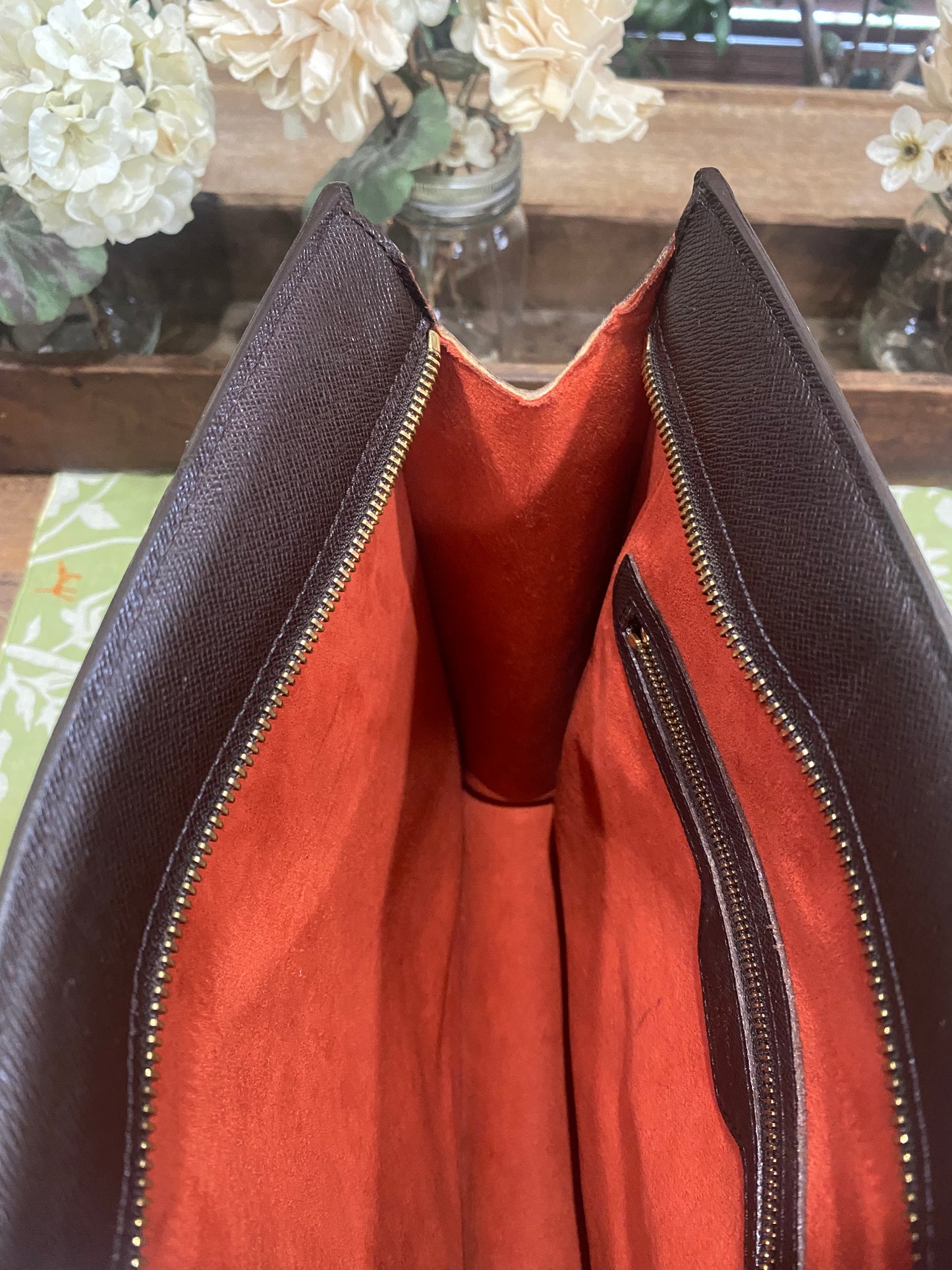 Venice PM Sac Plat in Damier Ebene