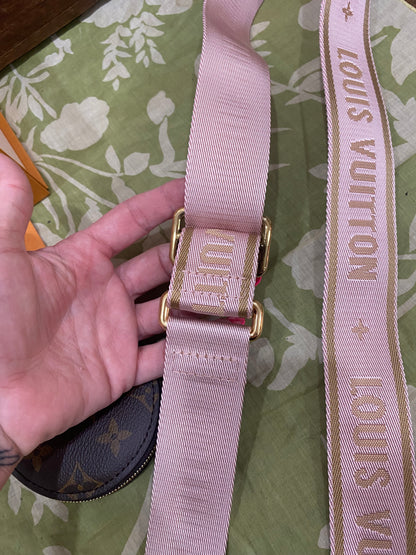 NEW Jacquard Removable Adjustable Strap and Coin Pouch