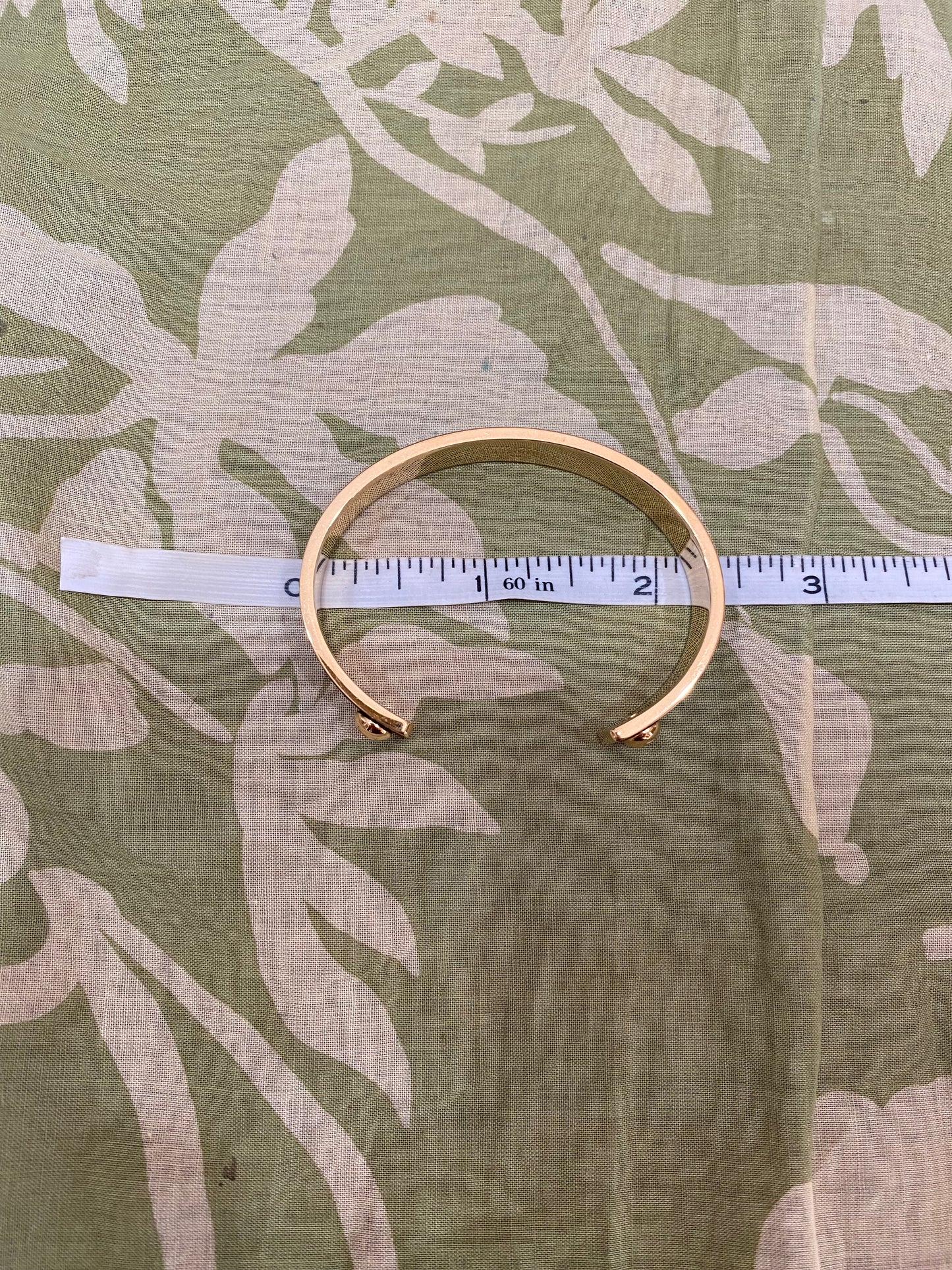 Monogram Jonck Wild Bangle Cuff Bracelet