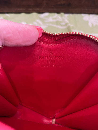 Vernis Sweet Porte Monnaie Coer Heart Coin Purse/Bag Charm