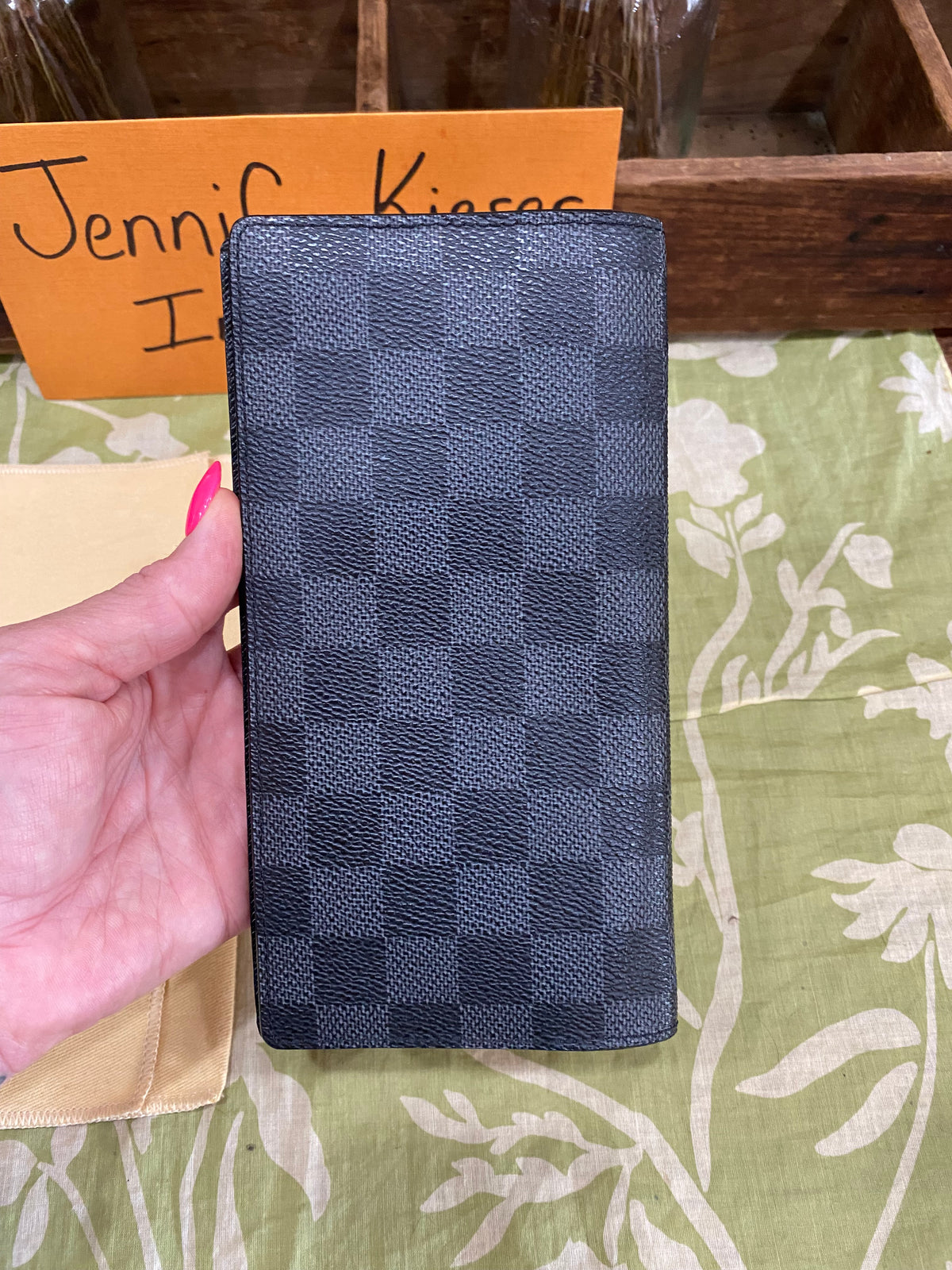 Brazza Wallet in Graphite
