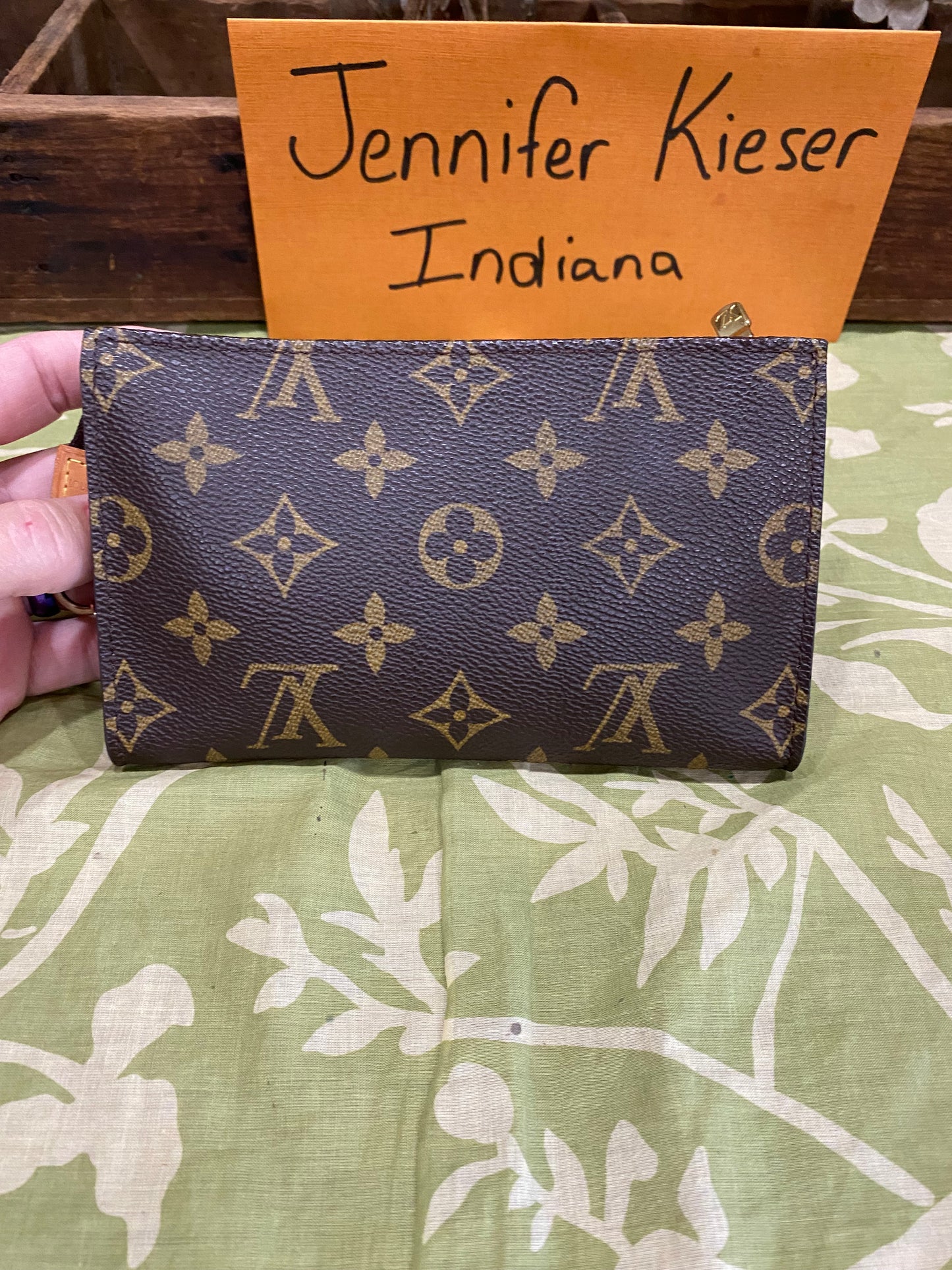 Bucket Pouch PM- comes with original wristlet strap