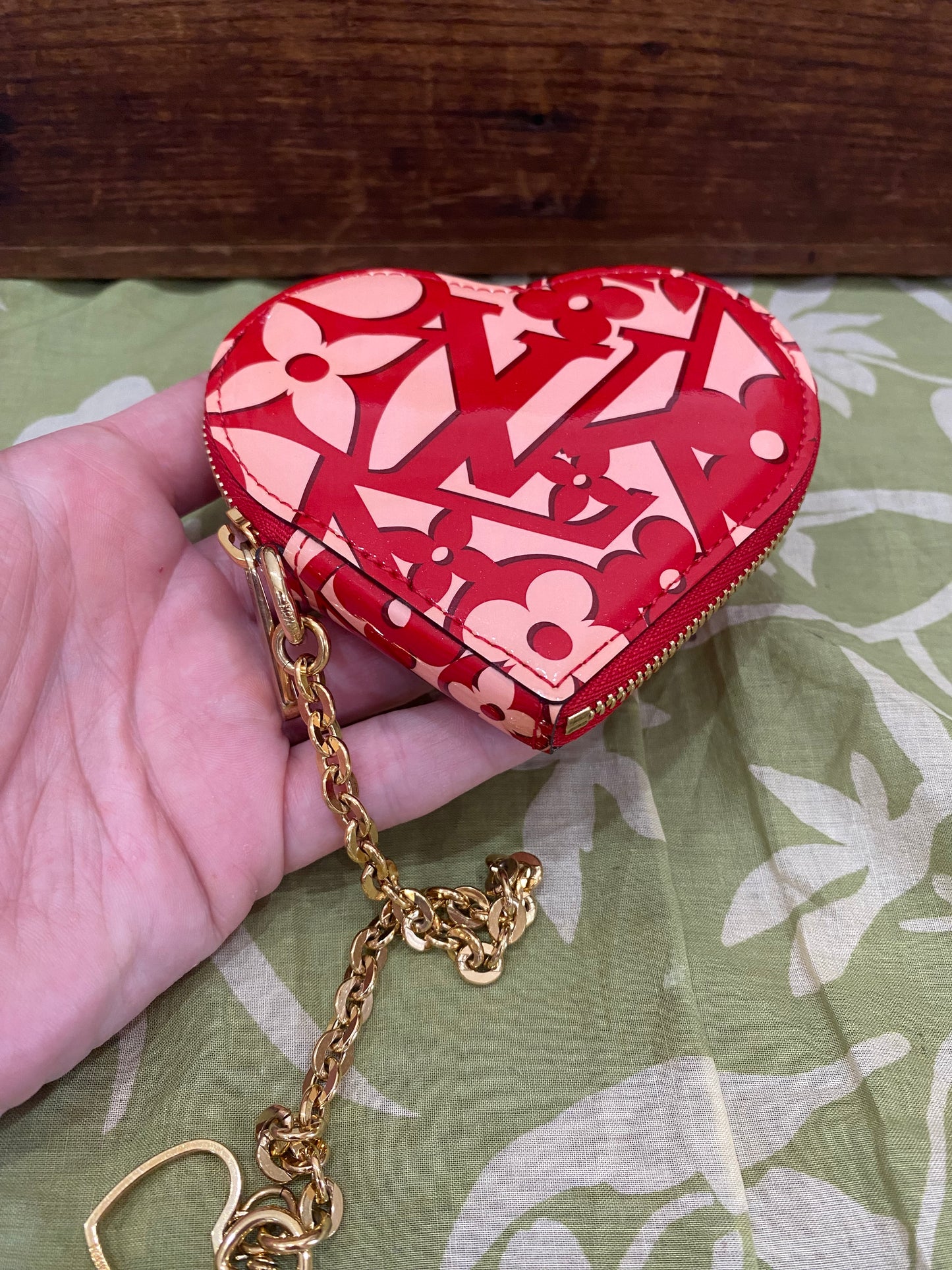Vernis Sweet Porte Monnaie Coer Heart Coin Purse/Bag Charm