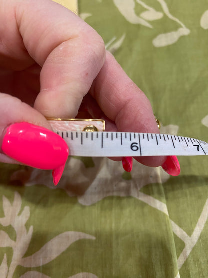 Pink Monogram Jonck Wild Bangle Cuff Bracelet