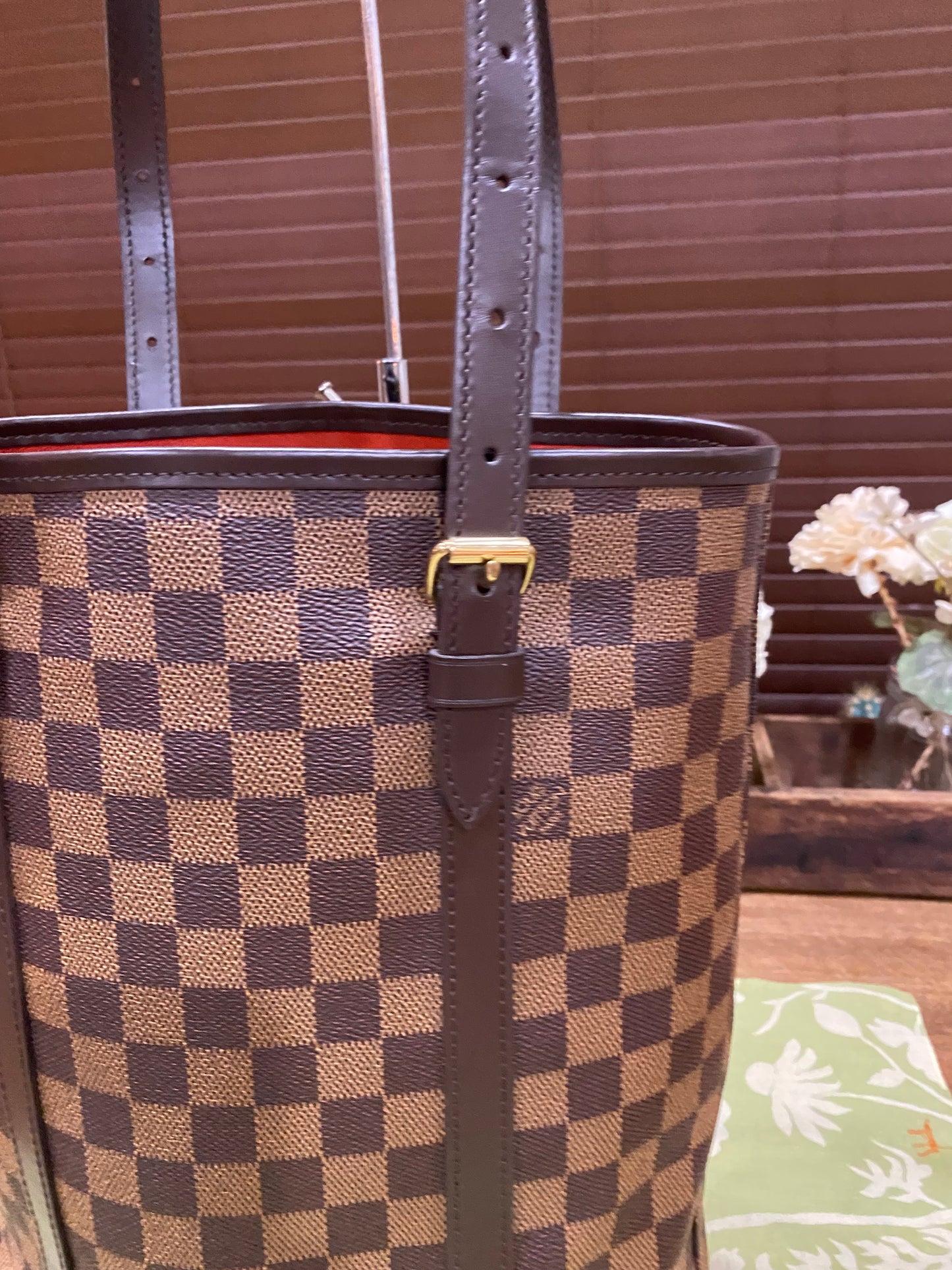 Bucket Bag GM Damier Ebene