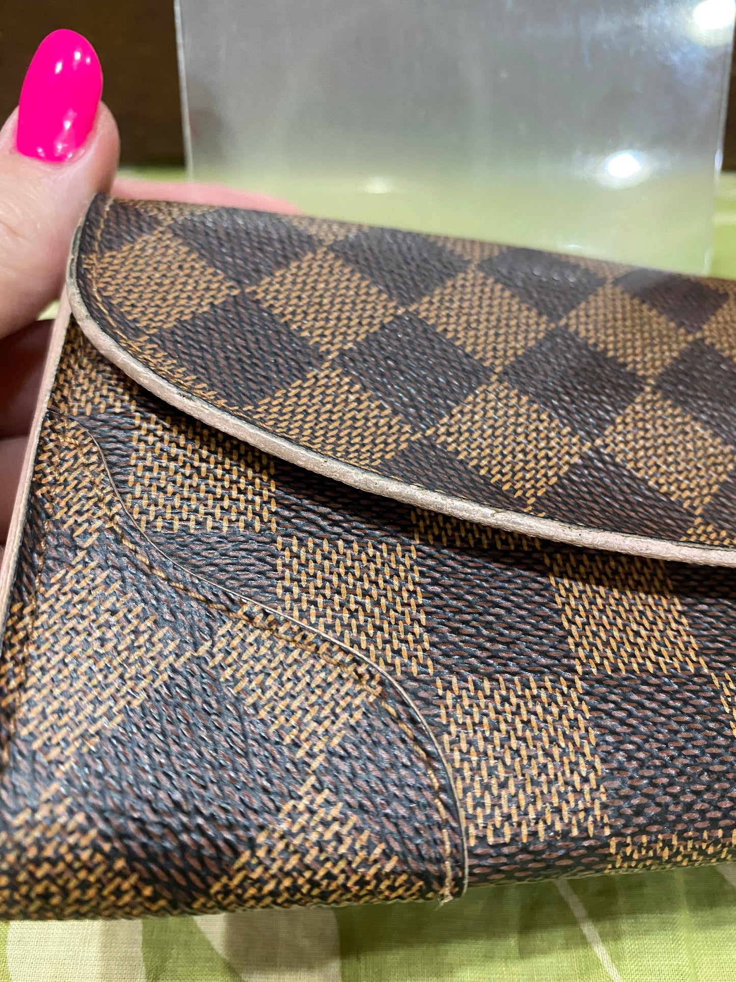 Caissa Wallet in Damier