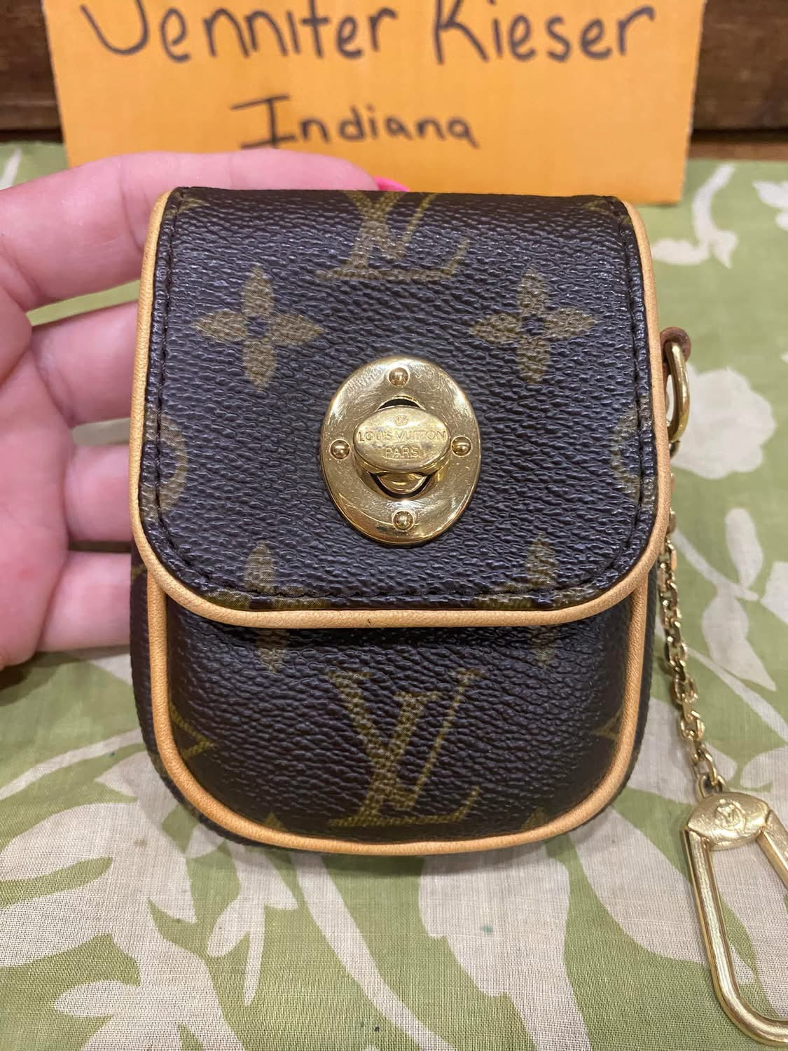 Pochette Tulum Key Ring/Coin Purse/Bag Charm