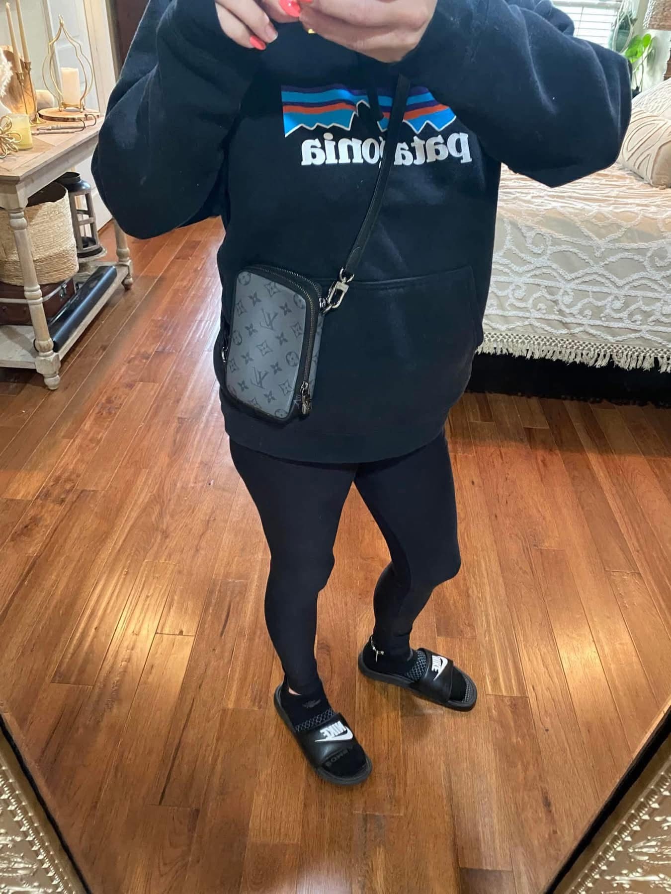 Reverse Monogram Eclipse Double Phone Pouch