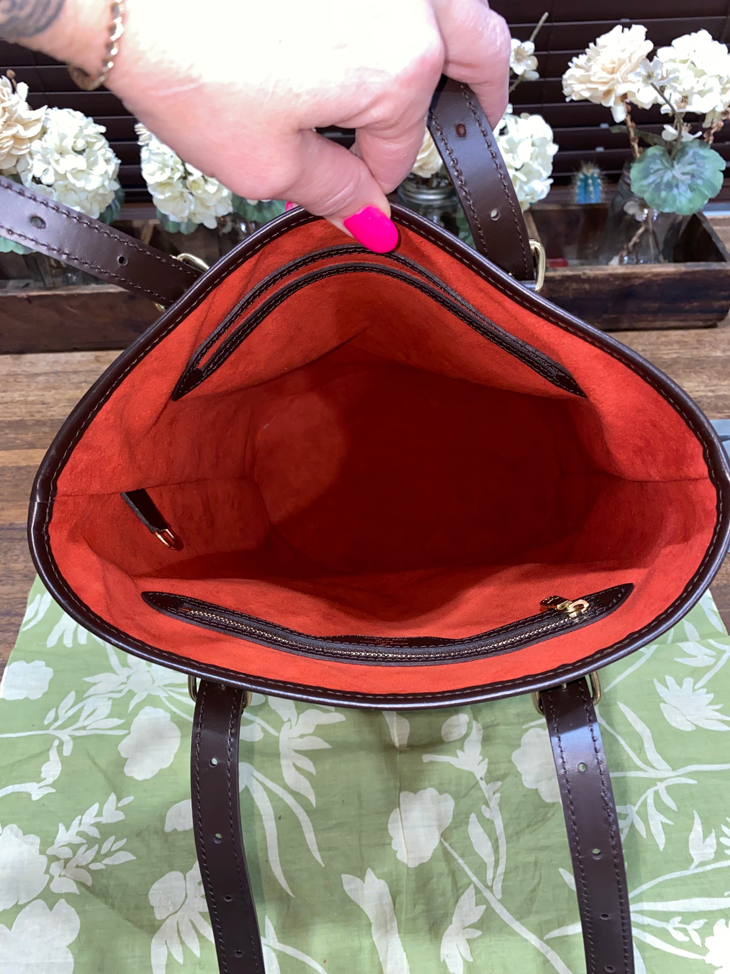 Bucket Bag GM Damier Ebene