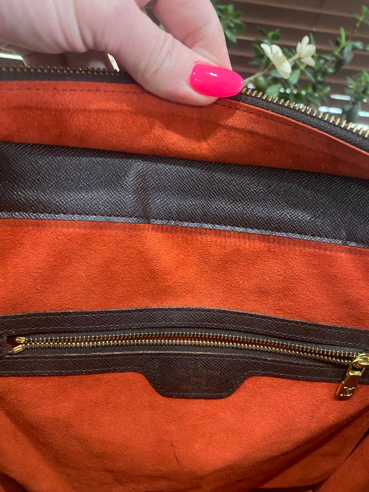 Venice PM Sac Plat in Damier Ebene