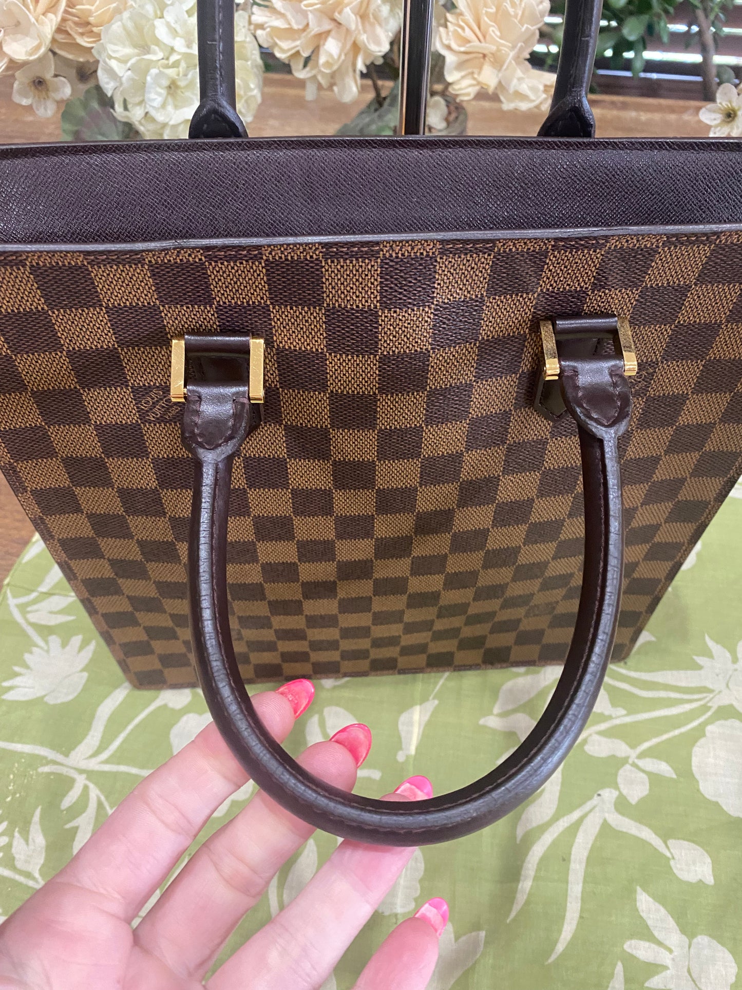 Venice PM Sac Plat in Damier Ebene