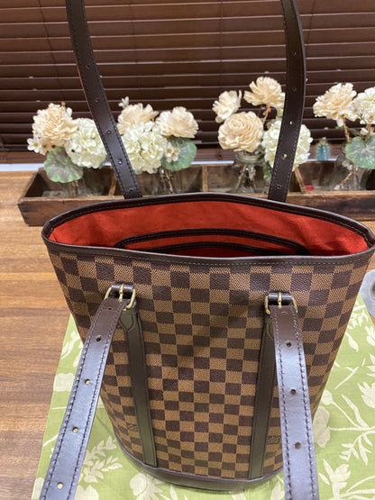 Bucket Bag GM Damier Ebene