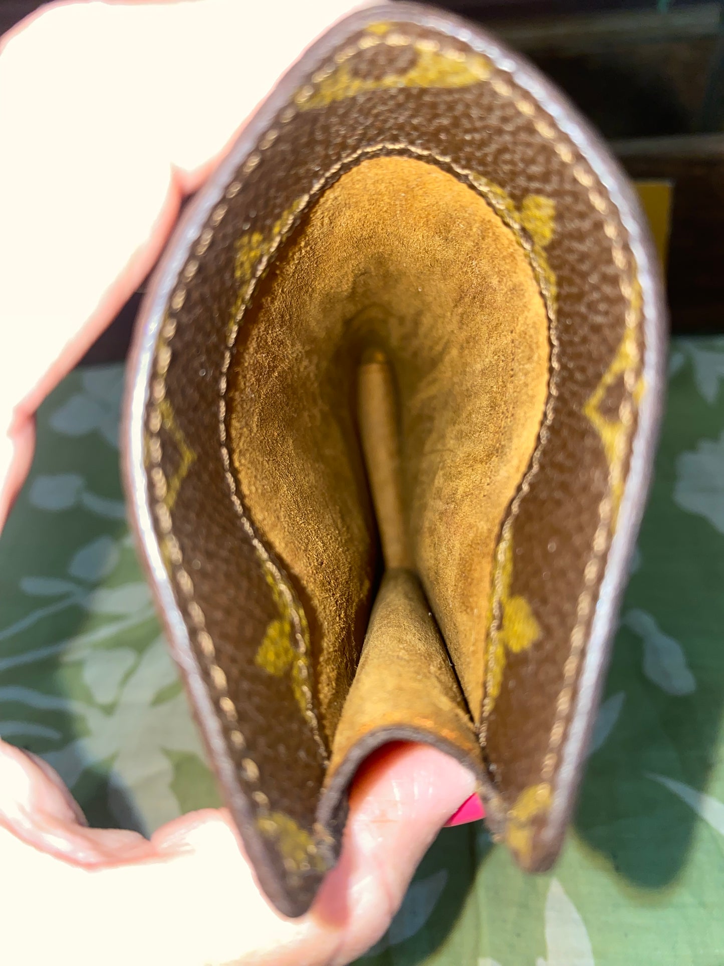 Vintage Simple Glasses Case