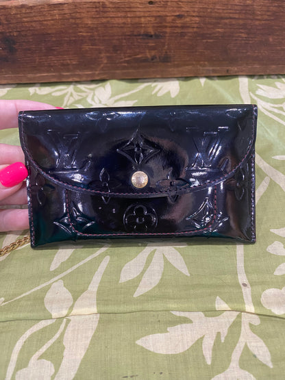 Vernis Envelope Plate Pouch (black)