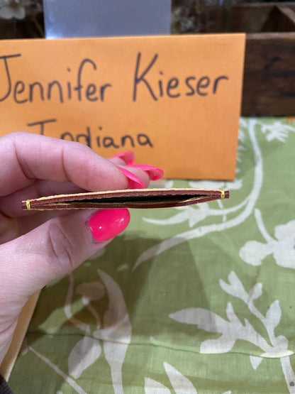 Vachetta Credit Card Case