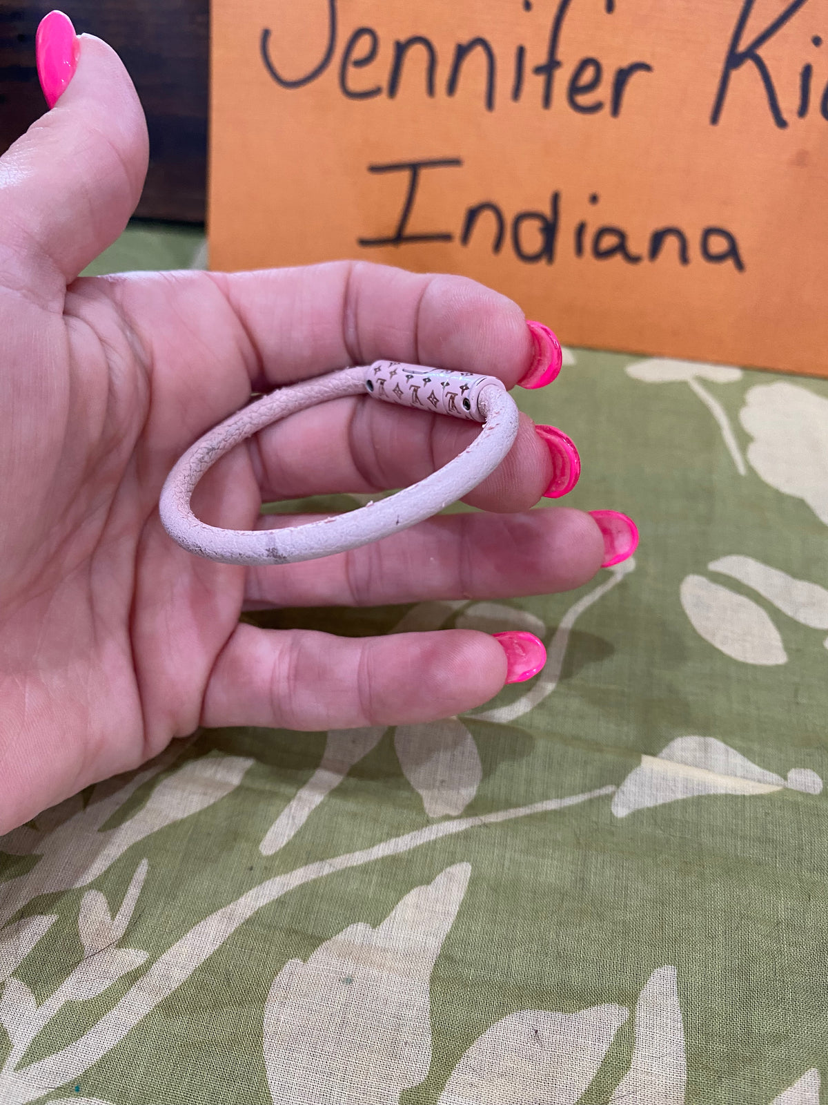 Pink Confidential Bracelet