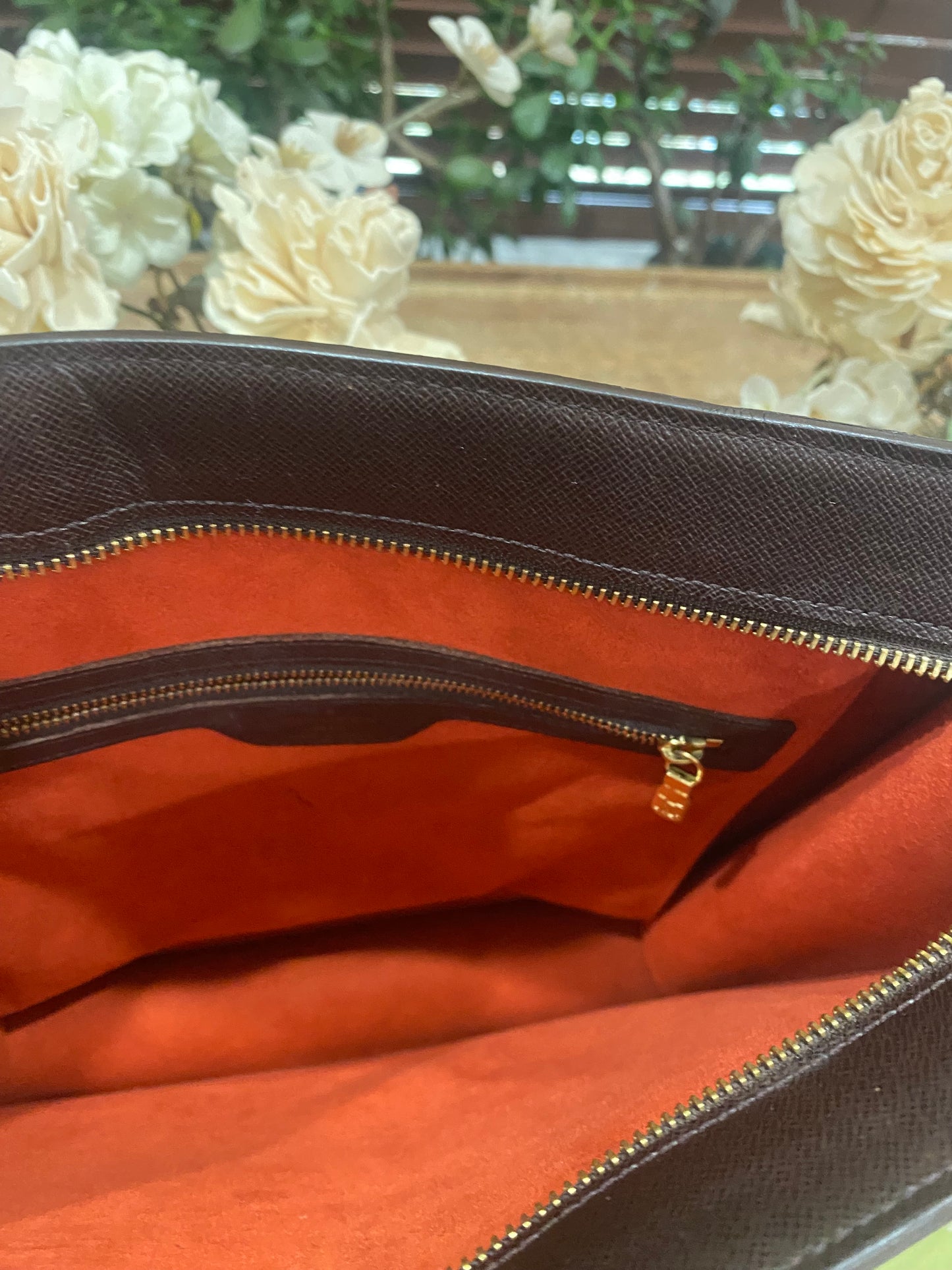 Venice PM Sac Plat in Damier Ebene