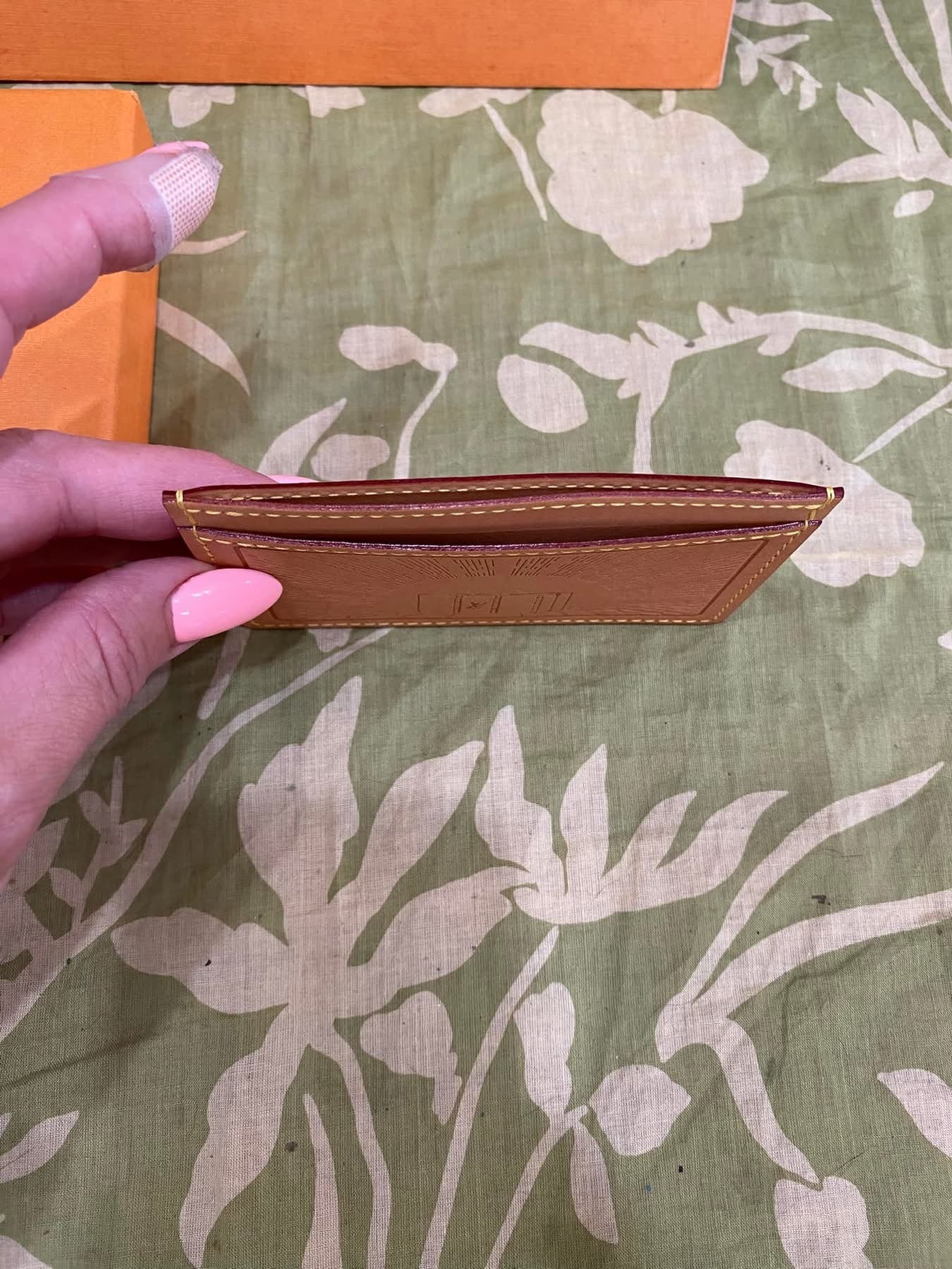 Vachetta Porte Cartes Voyage Credit Card Case