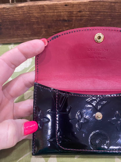 Vernis Envelope Plate Pouch (black)