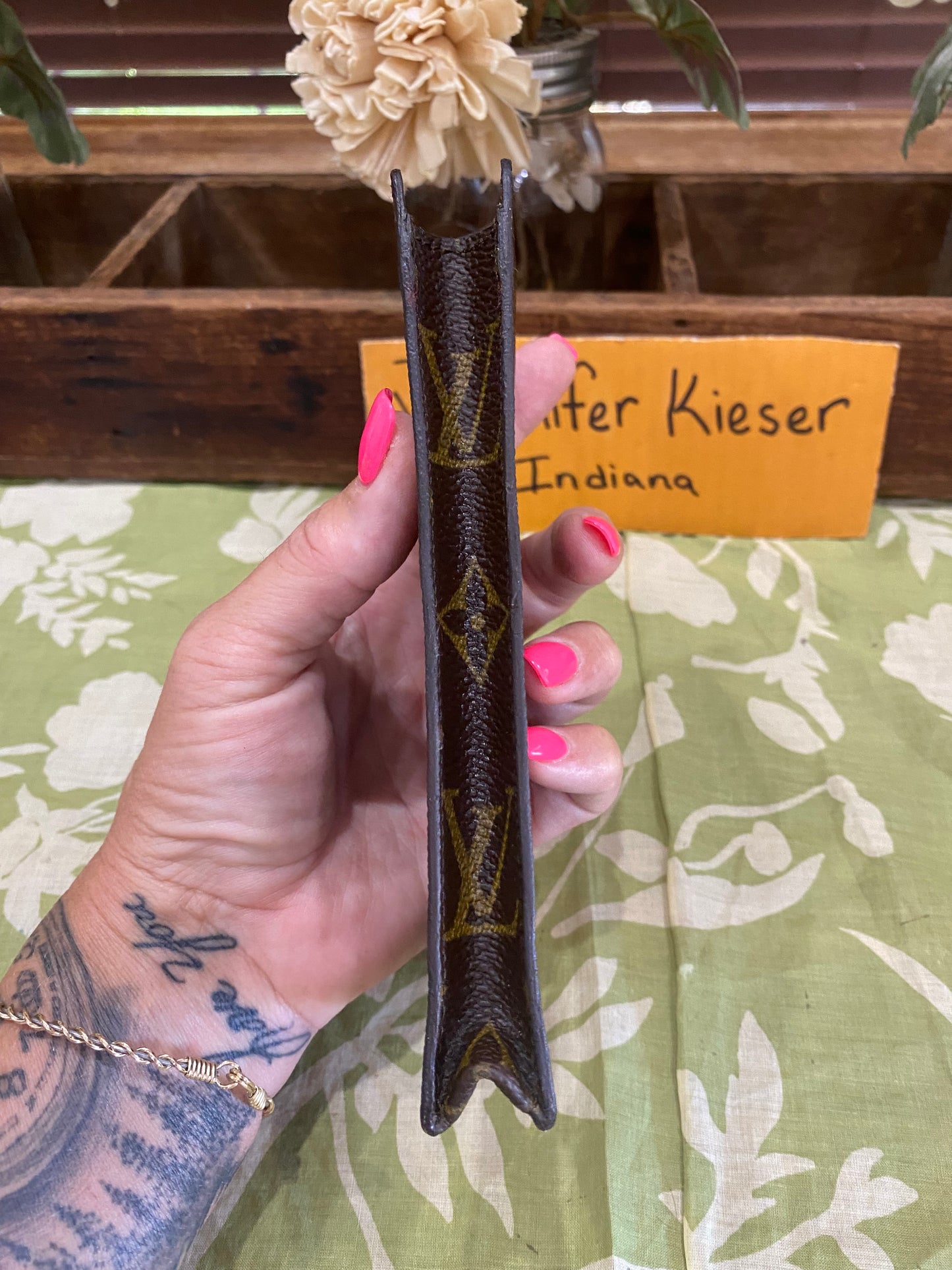 Vintage Simple Glasses Case