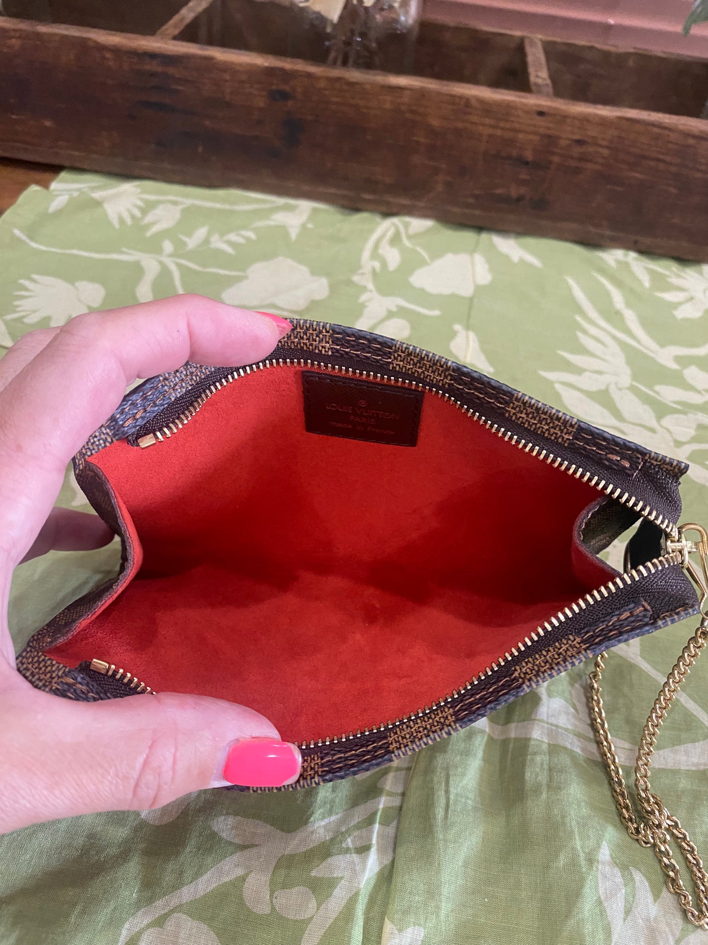 Bucket Pouch PM in DE print