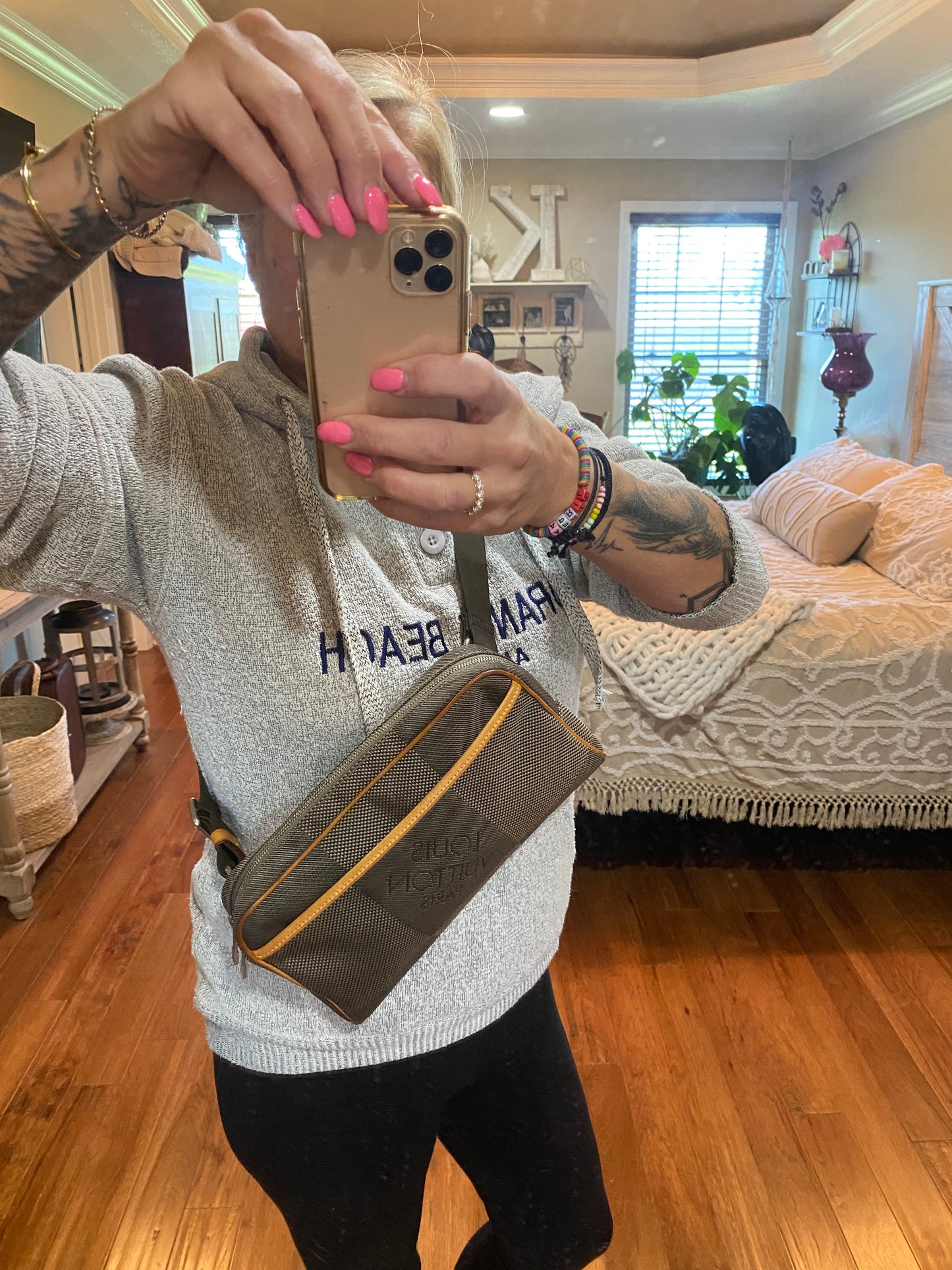 Damier Geant Acrobat Bum Bag/Belt Bag