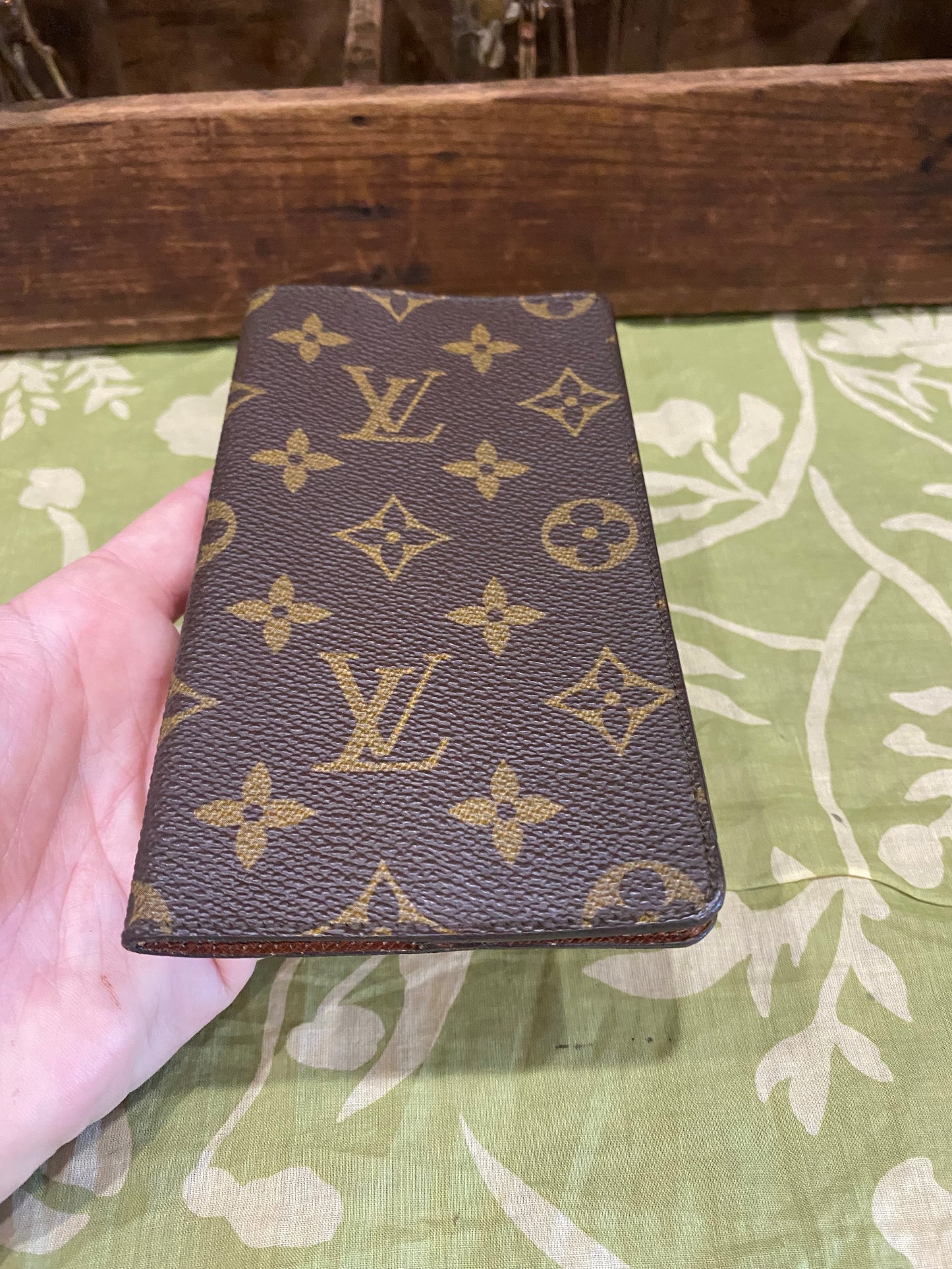 Vintage Checkbook Cover