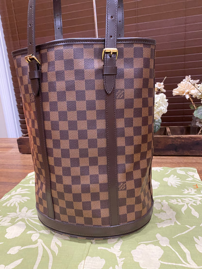 Bucket Bag GM Damier Ebene