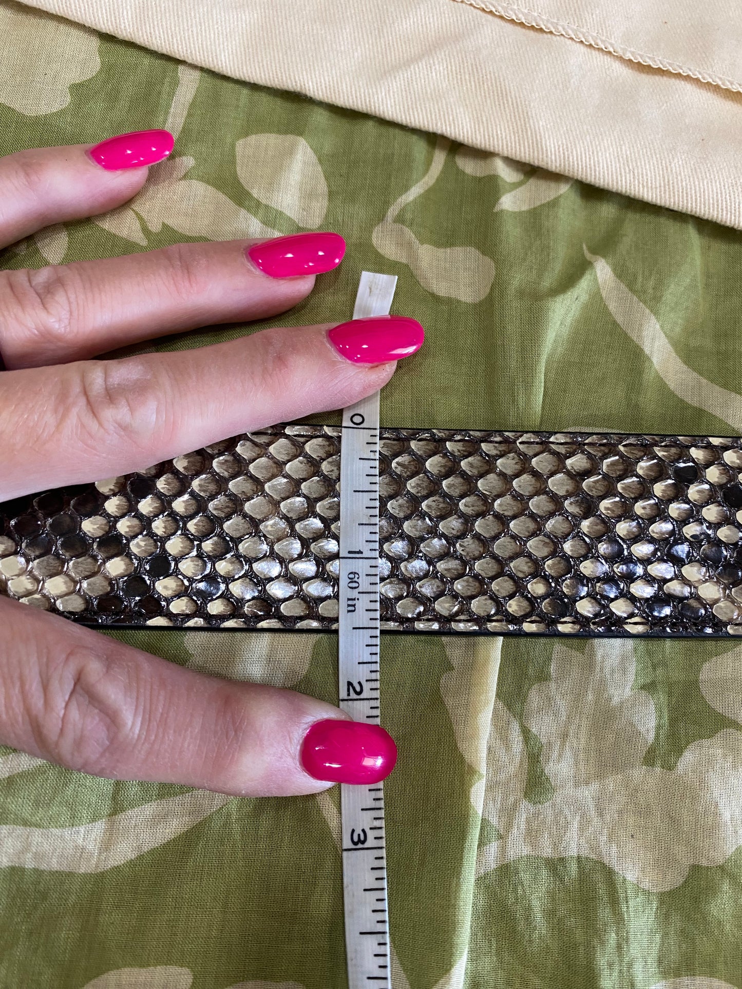 LE Python Bandouliere Shoulder Strap