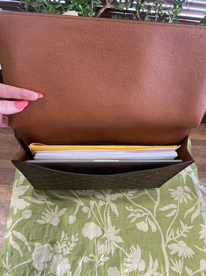 Porte Document Business Envelope Clutch