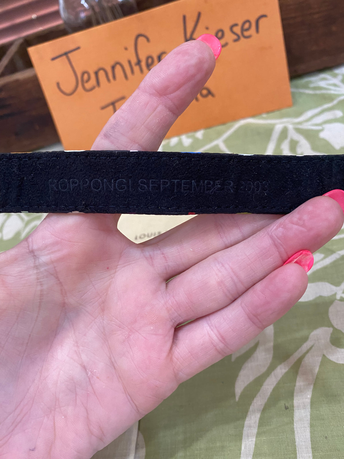 Multicolored Monogram Roppongi/VIP Snap Bracelet