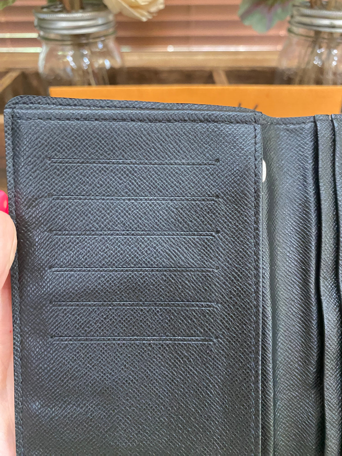 Brazza Wallet in Graphite