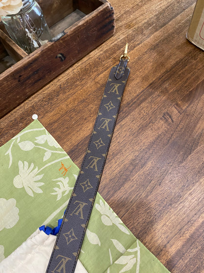 Monogram/Rose Ballerine Bandouliere Shoulder Strap