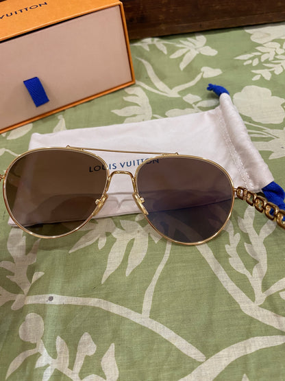 NEW My Chain Pilot Aviator Sunglasses