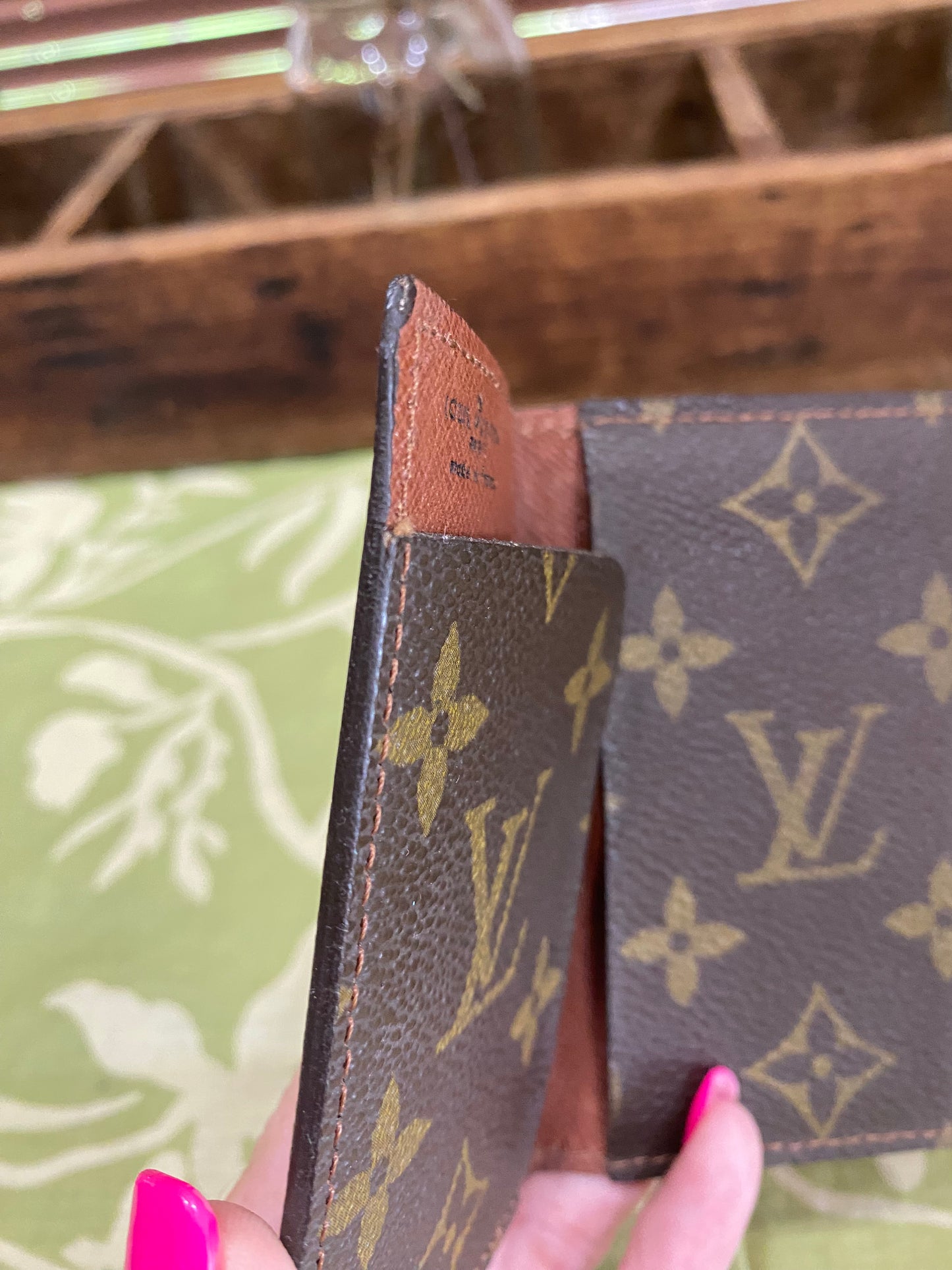 Vintage Credit Card Holder/Pocket Organizer