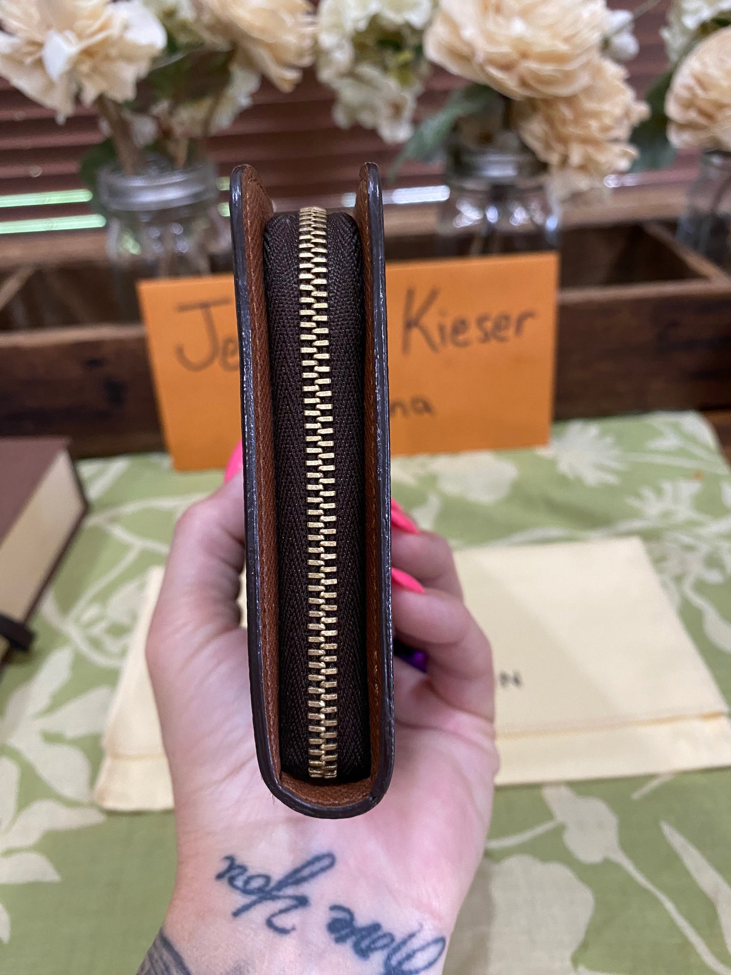 Porte Monnaie Zip Long Wallet