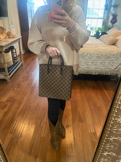 Venice PM Sac Plat in Damier Ebene