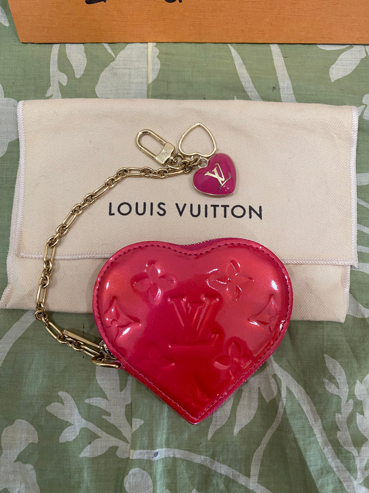 Vernis Porte Monnaie Heart Coin Purse/Bag Charm