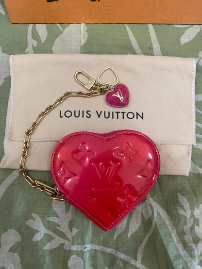 Vernis Porte Monnaie Heart Coin Purse/Bag Charm