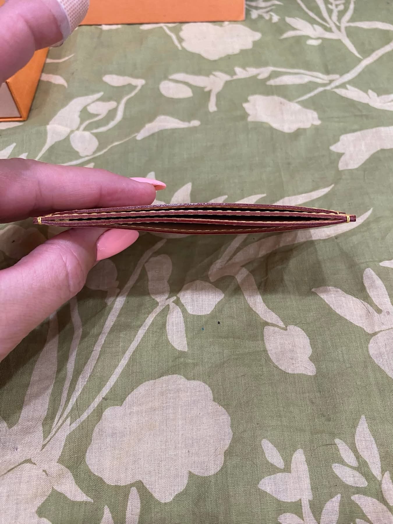 Vachetta Porte Cartes Voyage Credit Card Case