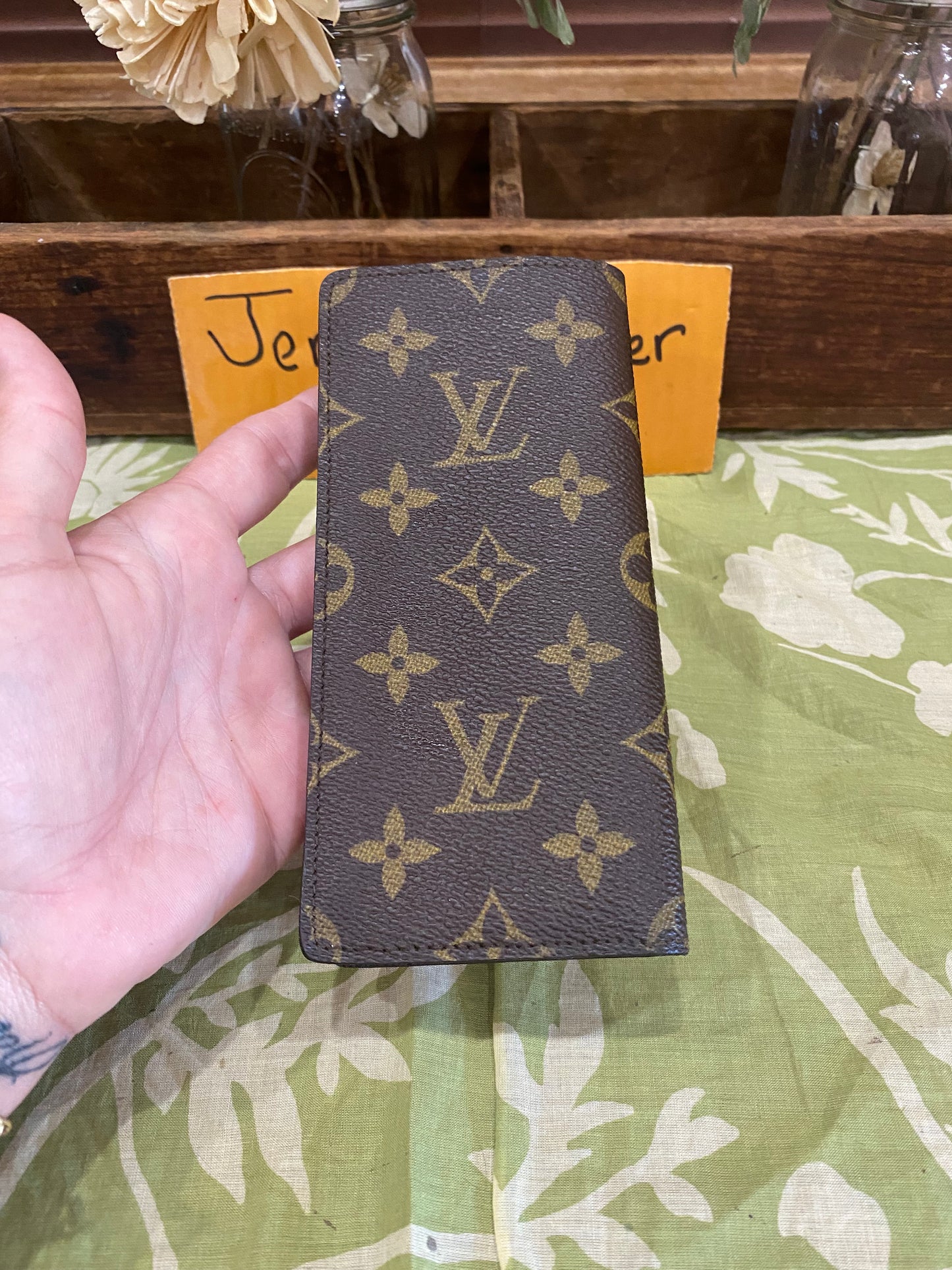 Vintage Simple Glasses Case