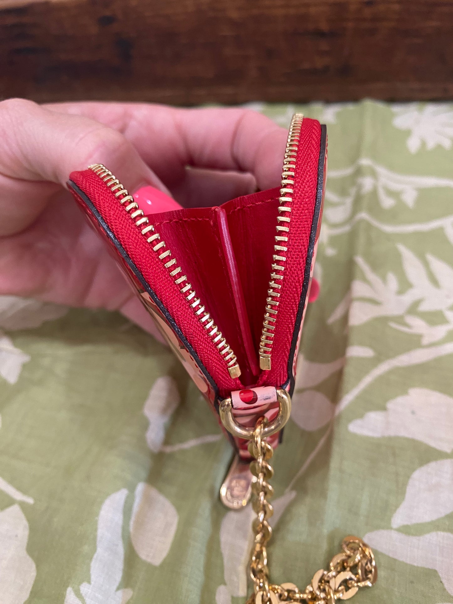 Vernis Sweet Porte Monnaie Coer Heart Coin Purse/Bag Charm