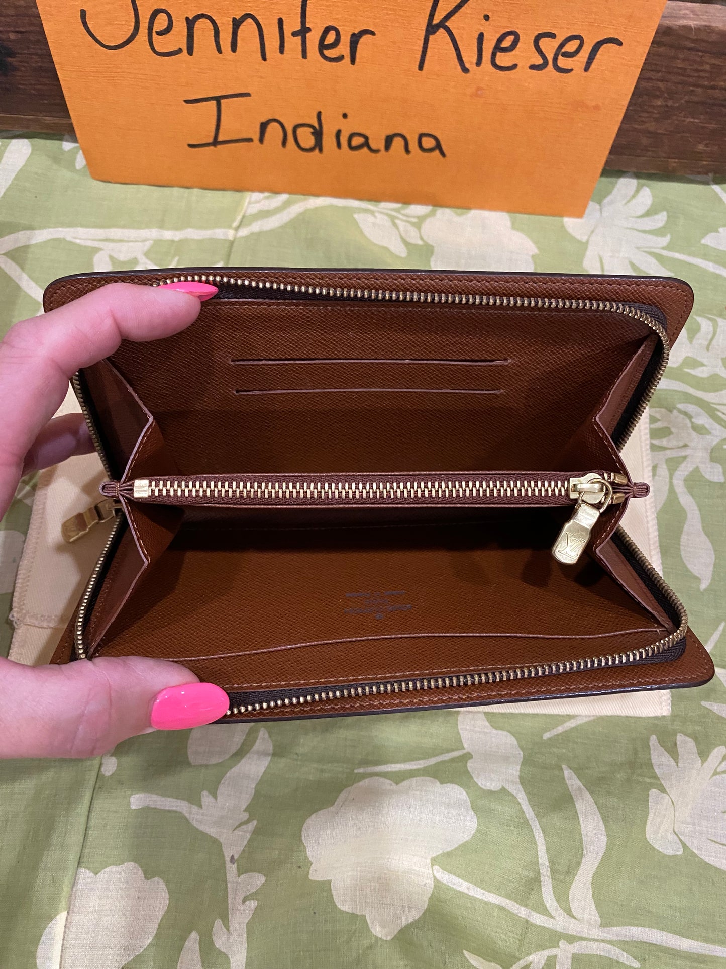 Porte Monnaie Zip Long Wallet