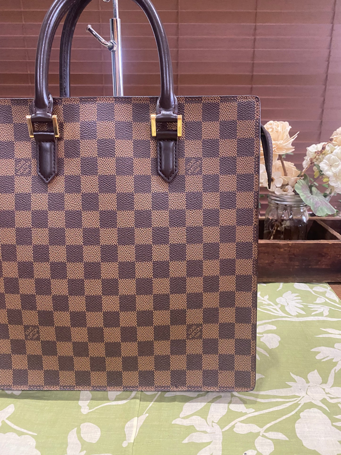 Venice PM Sac Plat in Damier Ebene