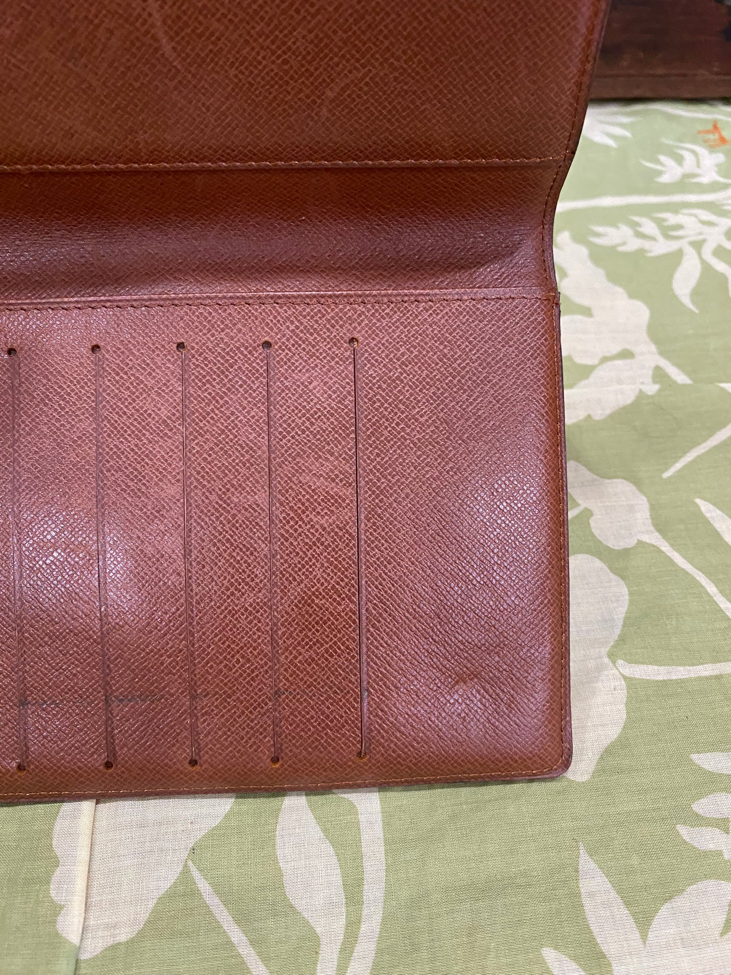 Vintage Passport Wallet Clutch