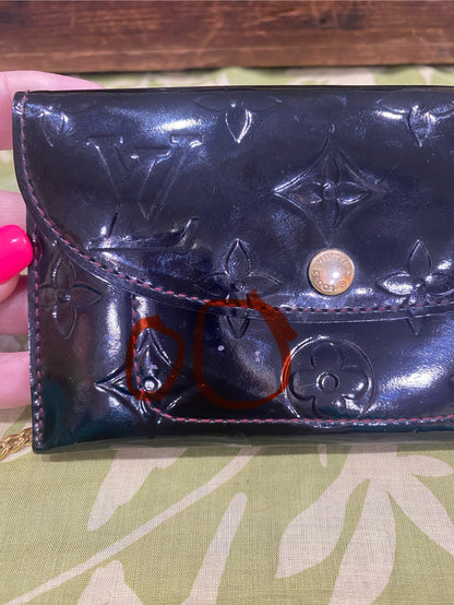 Vernis Envelope Plate Pouch (black)