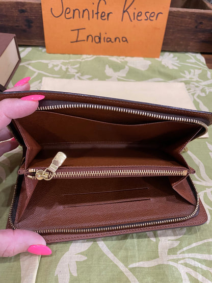 Porte Monnaie Zip Long Wallet