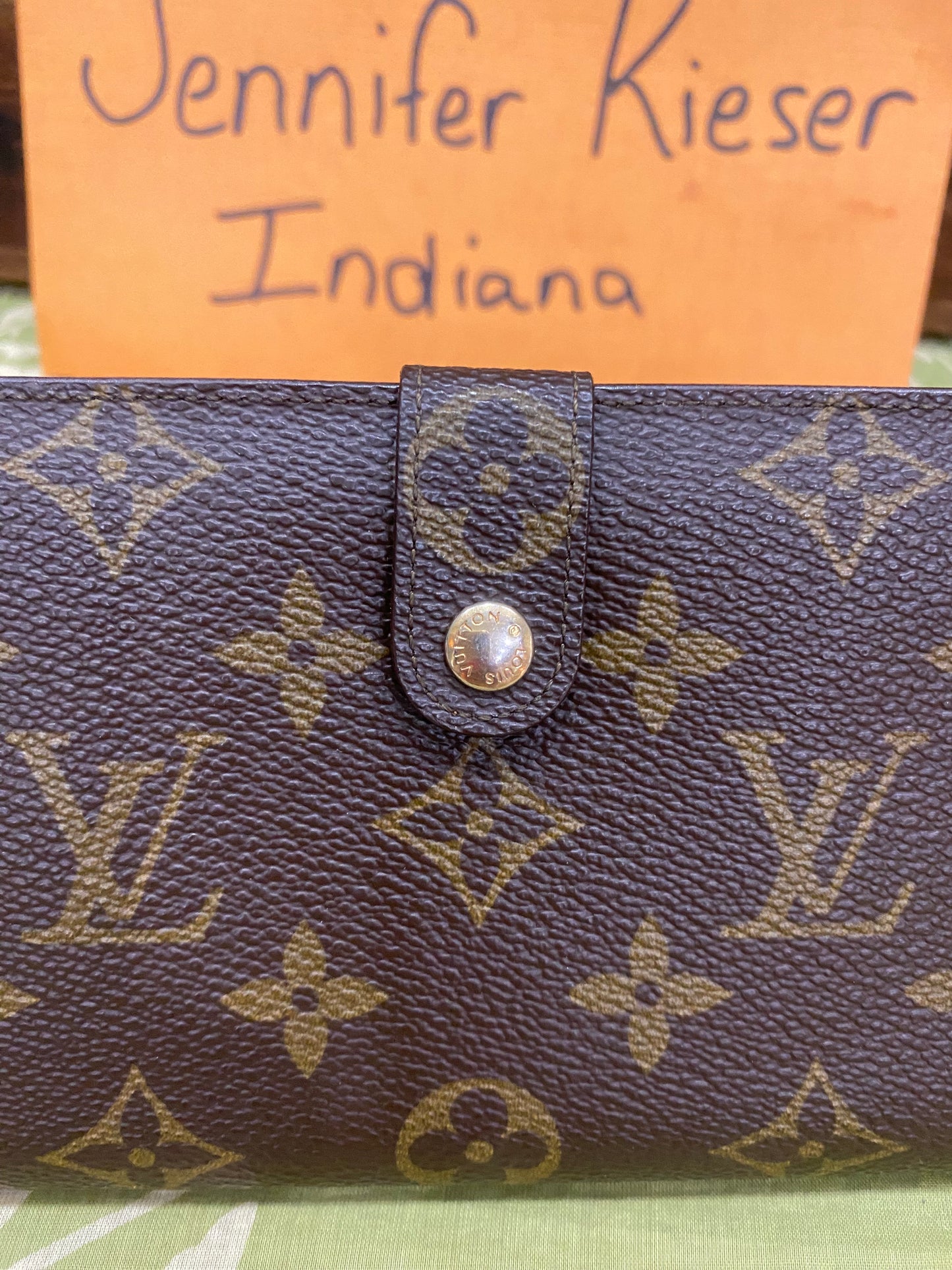 Vintage Kisslock Long Wallet
