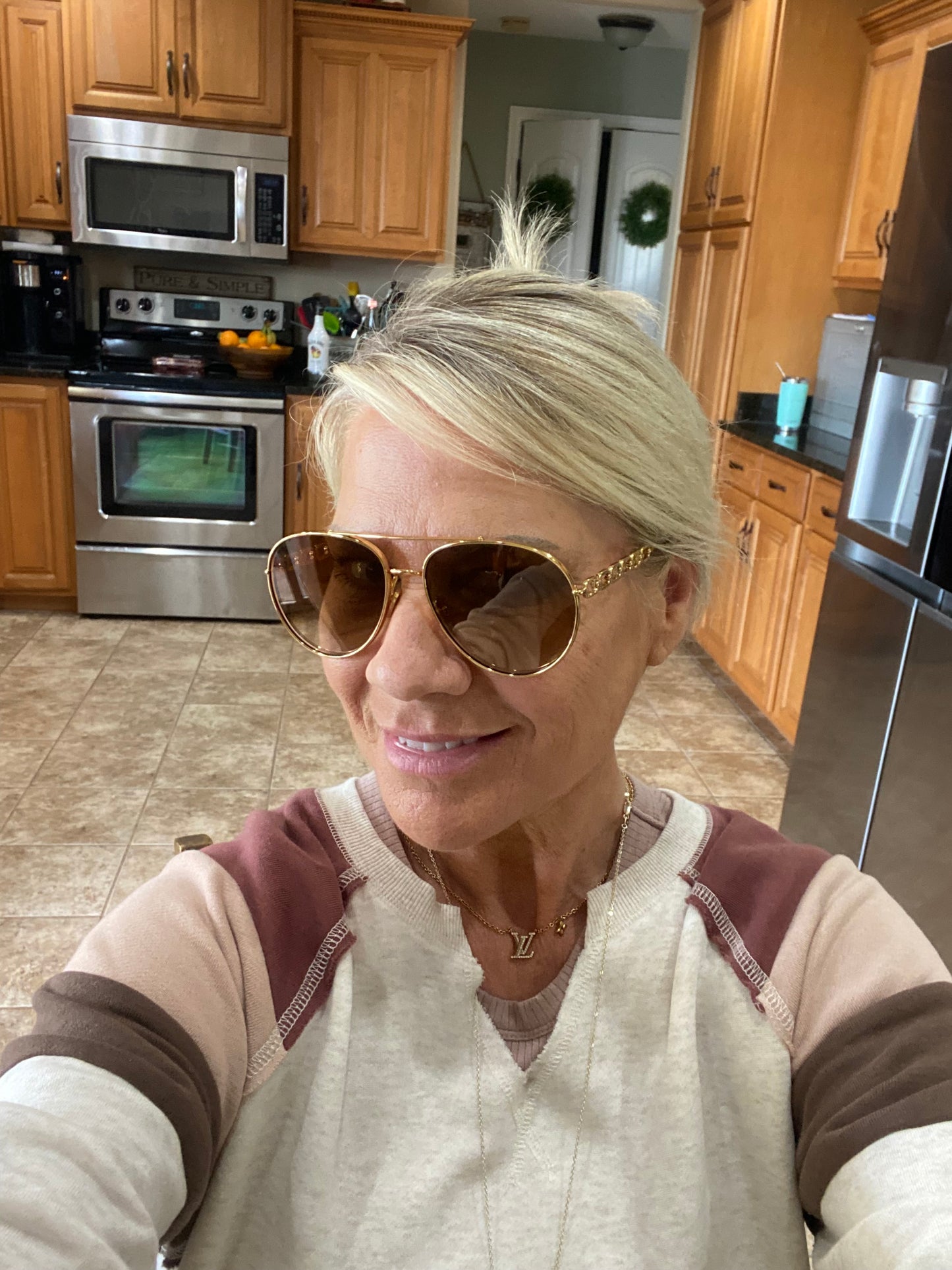 NEW My Chain Pilot Aviator Sunglasses