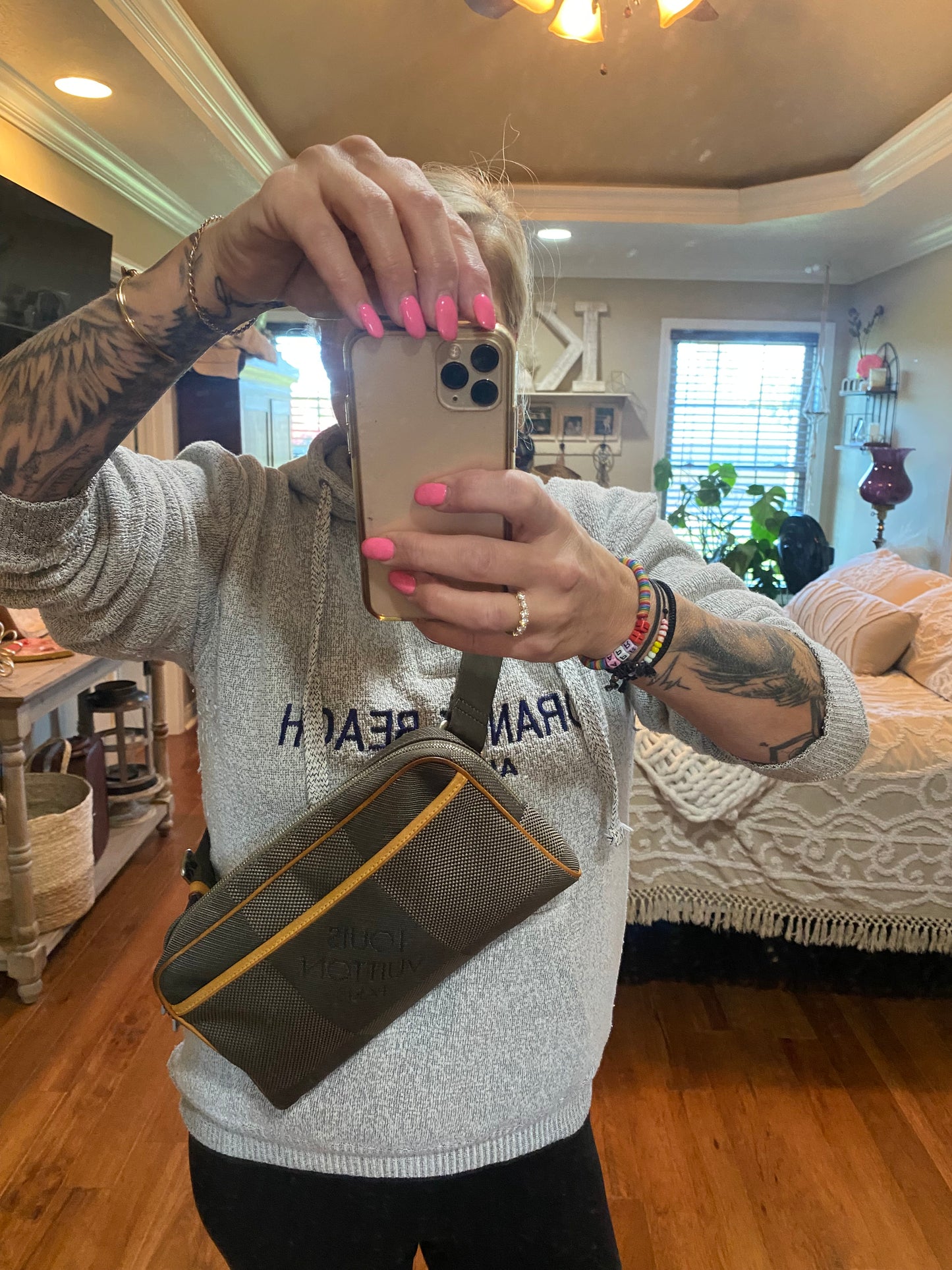 Damier Geant Acrobat Bum Bag/Belt Bag